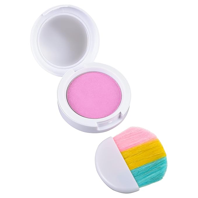 Luna Star Naturals Klee Kids Deluxe Play Makeup Kit. Gentle and Non-Toxic. Made in USA. (Pink Ballet Fairy)-Velvo Beauty