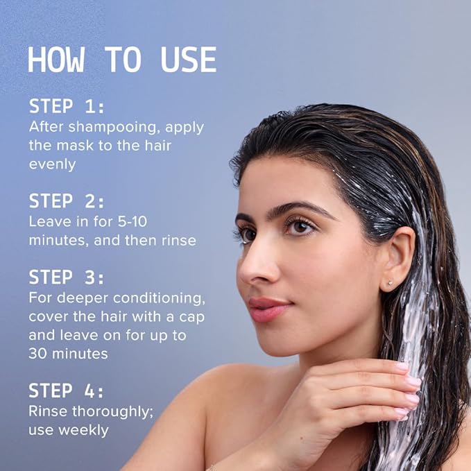 AAVRANI Intensive Repair Conditioning Hair Mask - Mask for Dry, Damaged Hair - with Biotin, Rice Protein, & Mowrah Butter to Repair - Vegan - 8.4 Oz-Velvo Beauty