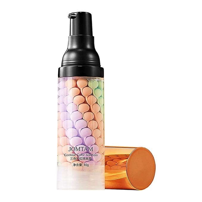 Contour Multi-Color Pink Green Purple Isolation Waterproof Natural Makeup Protection Hydration Oil Balance Moisturizing 40g-Velvo Beauty