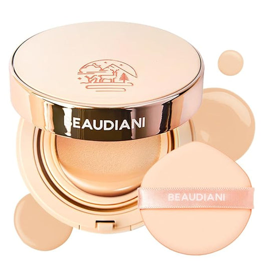 Mesh tight up cushion foundation 03, medium beige, Korean compact foundation, natural coverage, glow, sweat proof makeup, long lasting, all skin type-Velvo Beauty