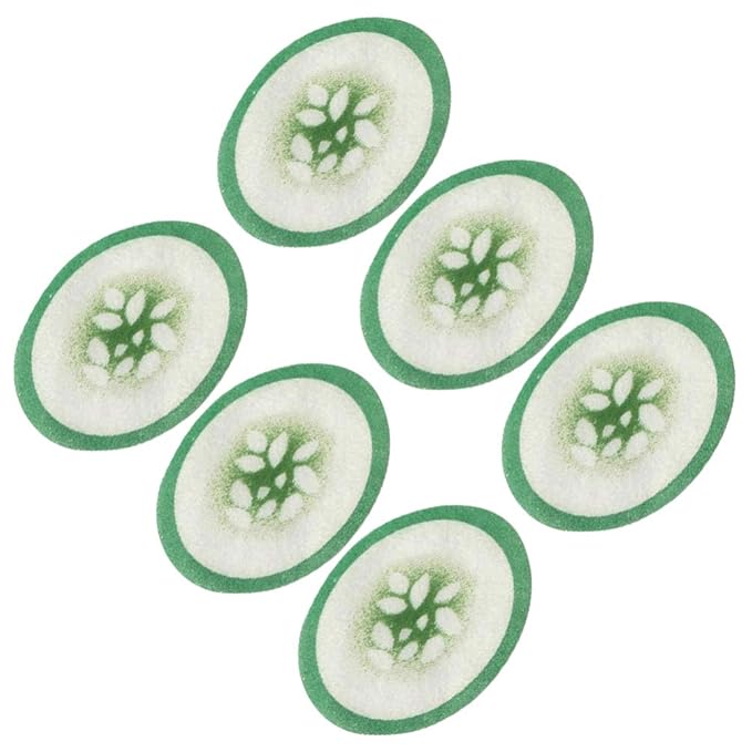 100pcs Under Eye Pads Disposable Cucumber Print Non-Woven Eye Patches Eyelash Pad DIY Eye Care Tool for Home Travel and Salon-Velvo Beauty