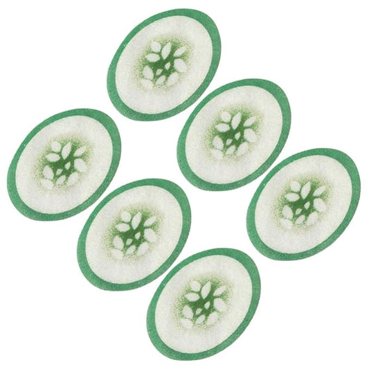 100pcs Under Eye Pads Disposable Cucumber Print Non-Woven Eye Patches Eyelash Pad DIY Eye Care Tool for Home Travel and Salon-Velvo Beauty
