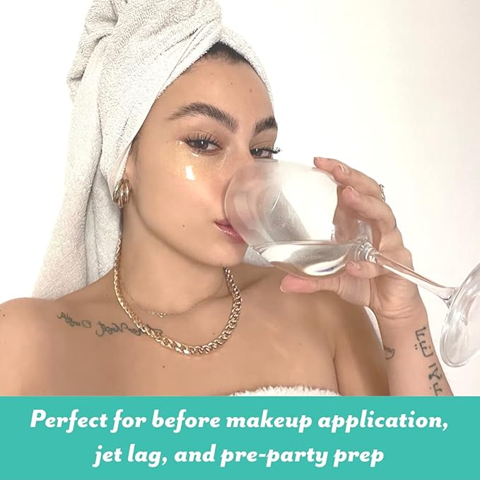 Patchology Eye Masks, Illuminating Under Eye Patches for Dark Circles (15 Pair) Brightening Eye Mask, Vitamin C Serum Eye Bags Treatment for Men and Women, Cooling Gel Pads-Velvo Beauty