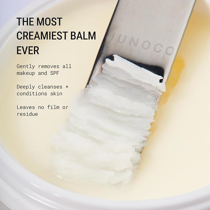 JUNO & Co. JADE Clean10 Cleansing Balm - Makeup Remover Balm - Effortlessly Removes Makeup & SPF - 2.87oz Makeup Remover Balm Full Set-Velvo Beauty
