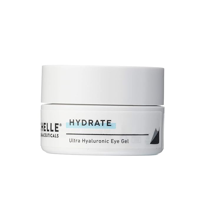 MyChelle Dermaceuticals Ultra Hyaluronic Eye Gel (0.45 Fl Oz) - Rich Hydration for Dry Skin with Vegan Hyaluronic Acid, Help Plump Skin and Help Reduce Appearance of Fine Lines and Wrinkles-Velvo Beauty