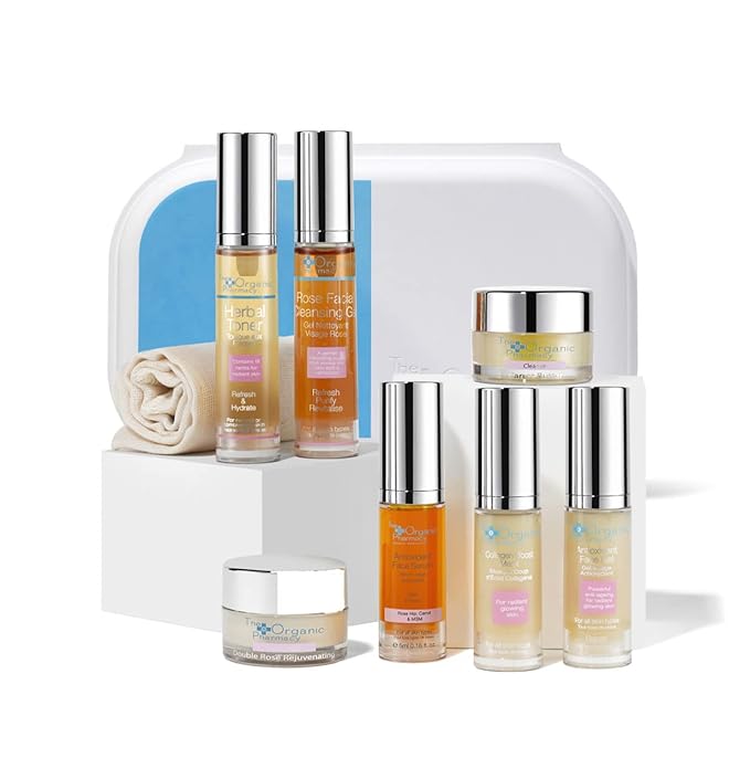 The Organic Pharmacy Essential Skin Care Kit - 7 Pc Travel-size Collection-Velvo Beauty