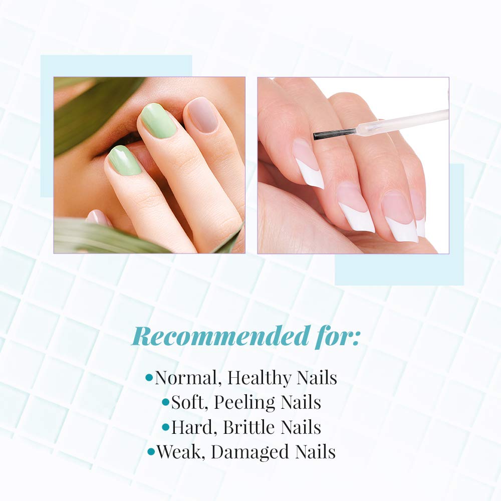 Nail Tek Quicken Quick Dry Top Coat Nail Polish for All Nails Types, 0.5 oz, 2 Pack-Velvo Beauty