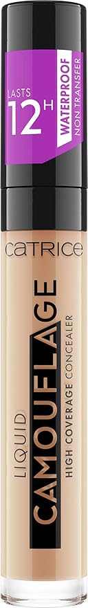 Catrice | Liquid Camouflage High Coverage Concealer | Ultra Long Lasting Concealer | Oil & Paraben Free | Cruelty Free (015 | Honey)-Velvo Beauty