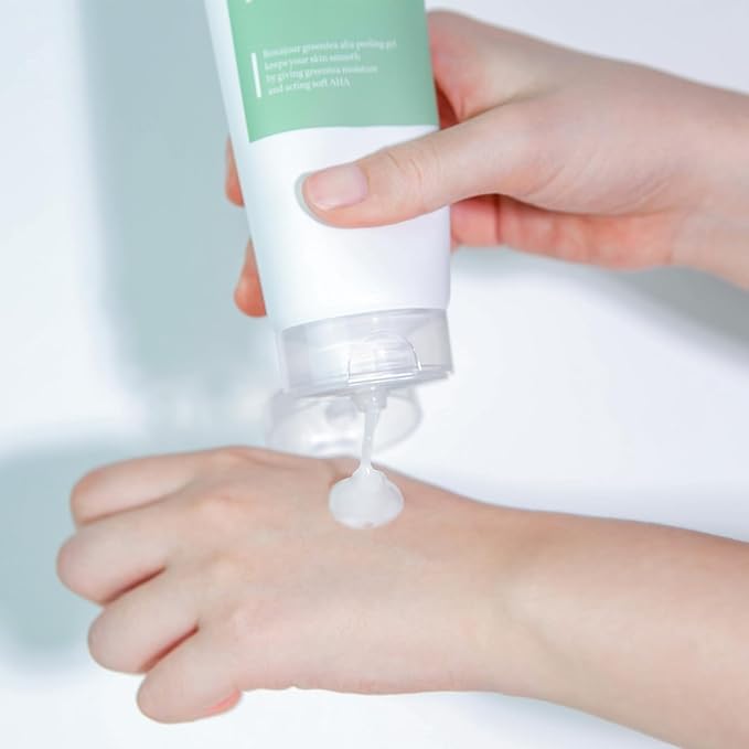 [BONAJOUR] Green Tea AHA Peeling Gel – Best Korean Vegan beauty AHA Deep Facial Exfoliating Gel 5.1Fl.oz-Velvo Beauty