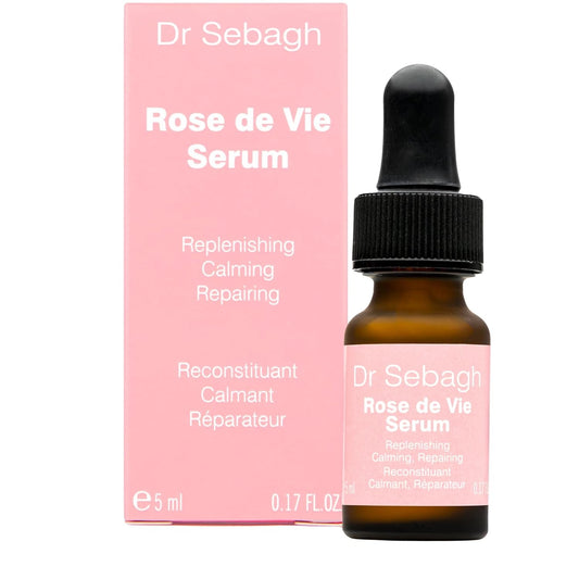 Rose de Vie Serum - 0.17 fl oz | Award-Winning Nourishing Anti-Aging Formula | Use with Dry, Mature, or Sensitive Skin | Designed to Soothe Redness & Irritation | Regenerating & Invigorating-Velvo Beauty