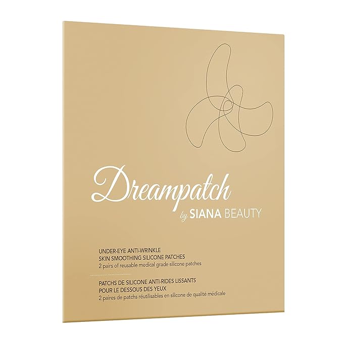 Anti-Wrinkle Skin Smoothing Reusable Silicone Patches by SIANA BEAUTY | Dreampatch, Under-Eye Patches, 2 pairs, 1-month supply-Velvo Beauty
