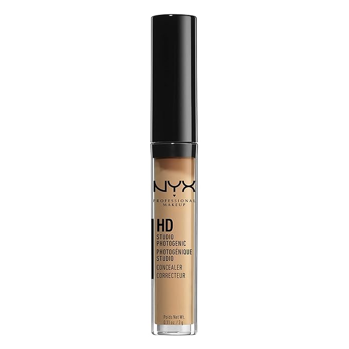NYX PROFESSIONAL MAKEUP HD Studio Photogenic Concealer Wand, Medium Coverage - Golden-Velvo Beauty