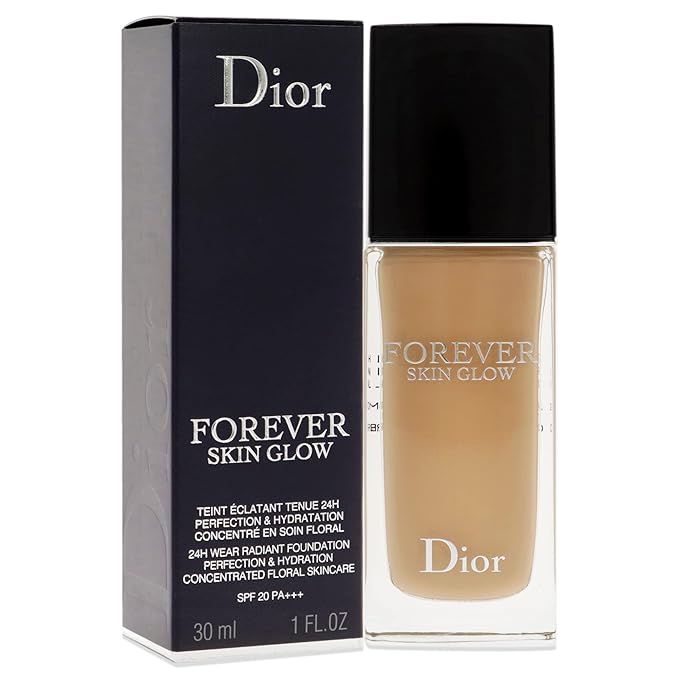 Christian Dior Dior Forever Skin Glow Foundation SPF 20-3N Neutral Glow Foundation Women 1 oz-Velvo Beauty