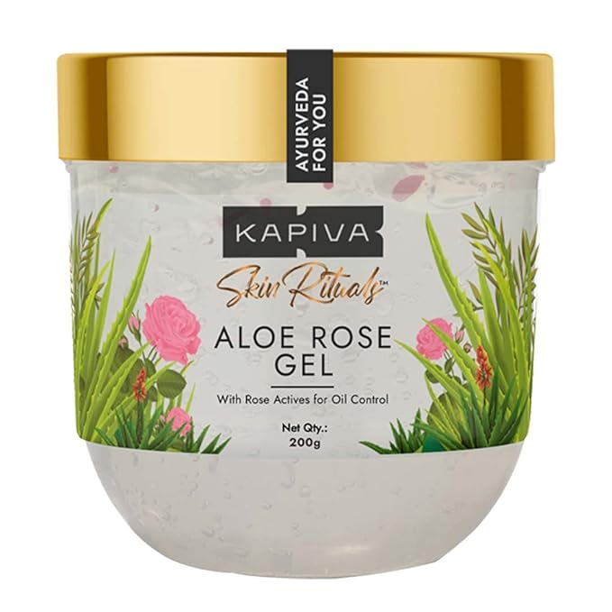 Skin Rituals Aloe Rose Gel 200 gms | After-sun Soothing Gel | For Sunburn Relief & Hydration | Clinically Tested Rose Actives| Ayurvedic Tan Minimiser-Velvo Beauty
