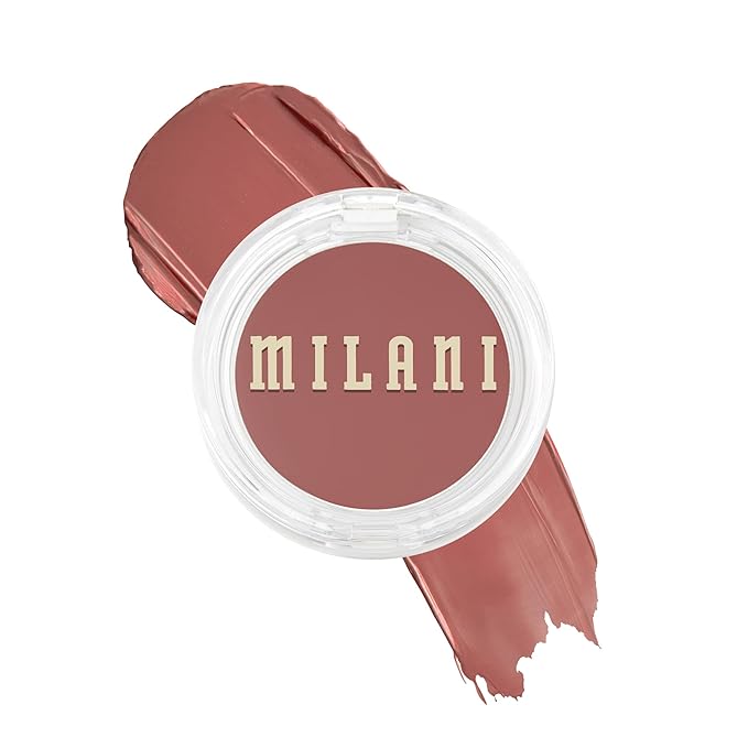 Milani Cheek Kiss Cream Blush- Cream to Gel Blush for Cheek and Lip Tint-Velvo Beauty