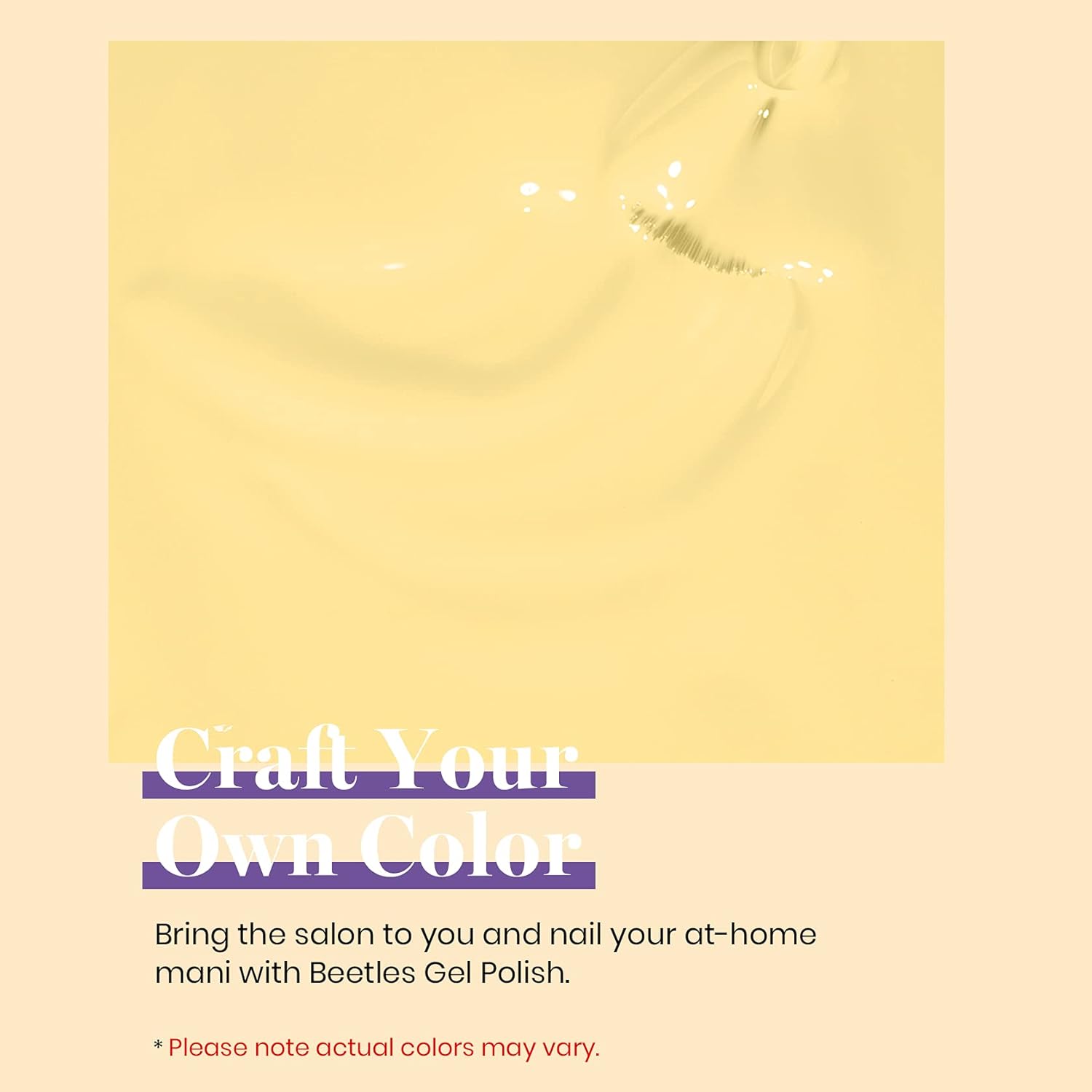 Beetles Pastel Gel Nail Polish 15ml Yellow Nail Polish Lemon Chiffon Cream Soak Off Uv Led Nail Lamp Nail Art Manicure Salon Diy Home Gel Colors Summer-Velvo Beauty