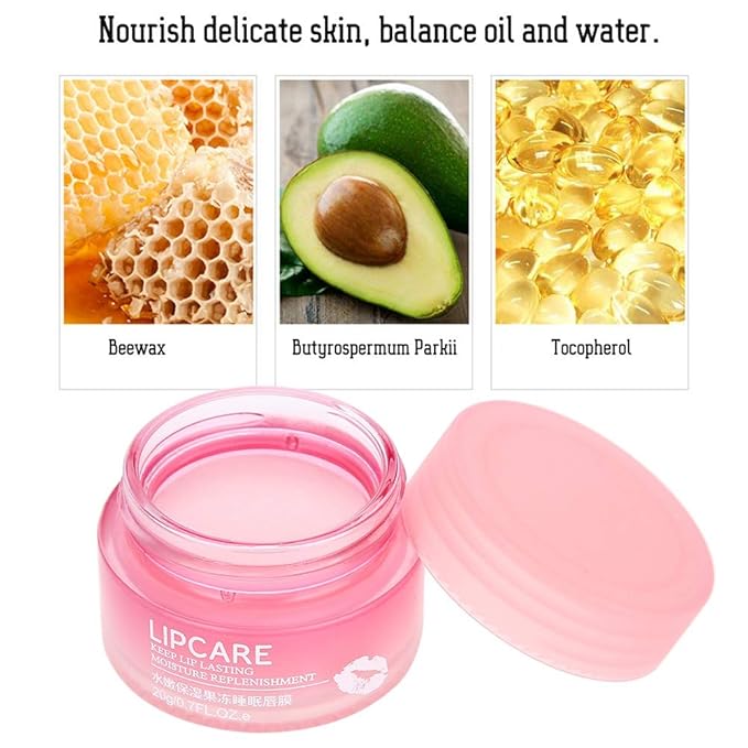 20g Lips , Moisturizing Lips Lip Lips, Lightening Lips, Delicate Lips Moisturizing Lip , Nourishing Moisturizing Lips Lines Anti Aging Lips Care-Velvo Beauty