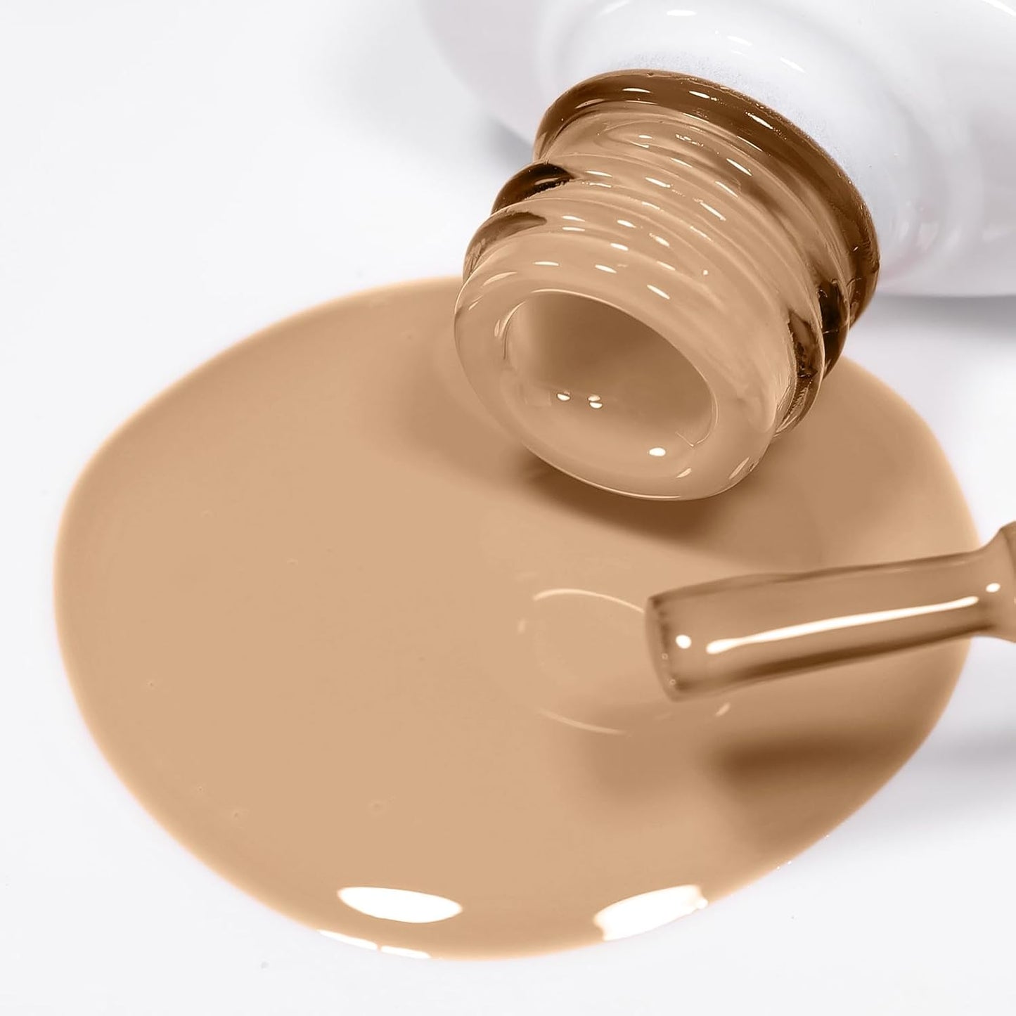 Born Pretty Jelly Gel Nail Polish Fall Winter Brown Chocolate Nude Skin Tone Milky White Gel Polish Neutral Beige Khaki Gel Polish Kit Nail Art Kit for Salon Manicure and DIY at Home 6PCS 7ML-Velvo Beauty