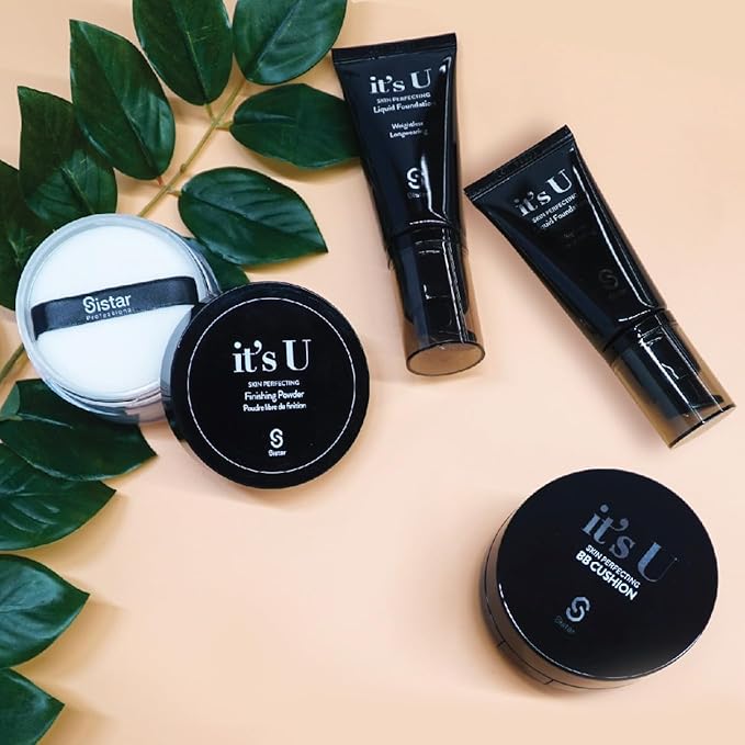 Sistar Skin Perfecting BB Cushion Full Coverage Long Lasting Natural Glow Foundation On The Go Case With Mirror (Tan)-Velvo Beauty