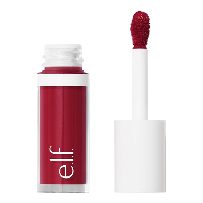 e.l.f. Camo Liquid Blush, Long-lasting Liquid Blush For High-pigment Color, Creates A Soft, Dewy Finish, Vegan & Cruelty-free, Berry Well-Velvo Beauty