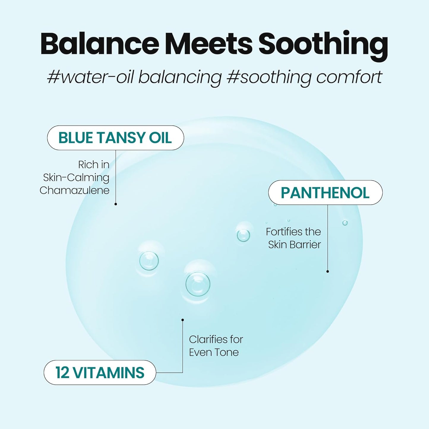 [K-Beauty] Blue Tansy Oil to Foam - All-in-One Korean Face Wash OilBased Foaming Facial Cleanser - Excess Sebum & Oil Control - Makeup Deep Cleansing Oil for All Skin Types (3.88 fl oz)-Velvo Beauty