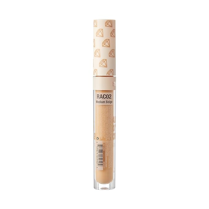 Ruby Kisses All Day Concealer Lightweight Full Coverage Multi-Use Concealer 0.13 Fl Oz (Medium Beige)-Velvo Beauty
