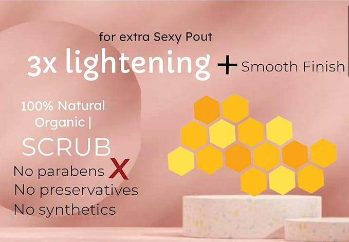 Lip Scrub for Dry Chapped Lip Repair - Moisturizing Exfoliating Formula-Velvo Beauty