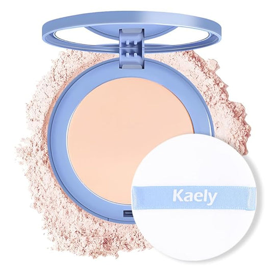 Oil Control Matte Perfection Face Pressed Powder, Matte Smooth Flawless Setting Powder Makeup, Polvo Compacto De Maquillaje, Waterproof Long Lasting, Cruelty Free, 0.35Oz (20 Ivory, 1)-Velvo Beauty