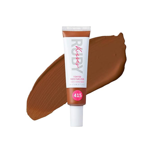 Ruby Kisses Tinted Moisturizer, Hydration, Calm & Revitalize Skin, Skin Perfecting, Blur Pores & Fine Lines, Natural Finish & All-Day Comfort Wear (Mocha)-Velvo Beauty