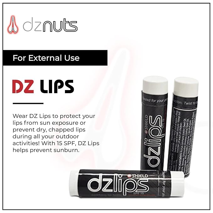 DZ Lips Care - Lip Repair, Protectant, Moisturizing Balm (DZ Lips + Men's Pro Chamois Cream)-Velvo Beauty