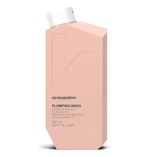 KEVIN.MURPHY PLUMPING.WASH - Densifying Shampoo for Thinning Hair - For Fine & Aging Hair - Nourishing Hair Care Shampoo - Thickening Effects - 250 mL / 8.4 fl oz-Velvo Beauty