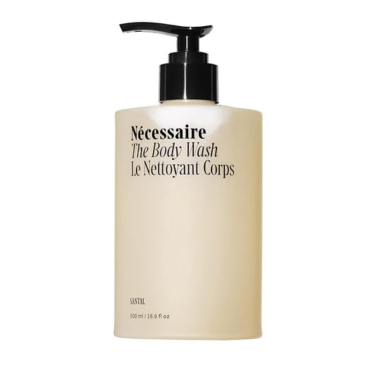 Nécessaire The Body Wash Santal. Natural Body Wash for Women & Men, Therapeutic Shower Gel with Epsom Salt + Minerals. Gel Cleanse,16.9 fl oz.-Velvo Beauty