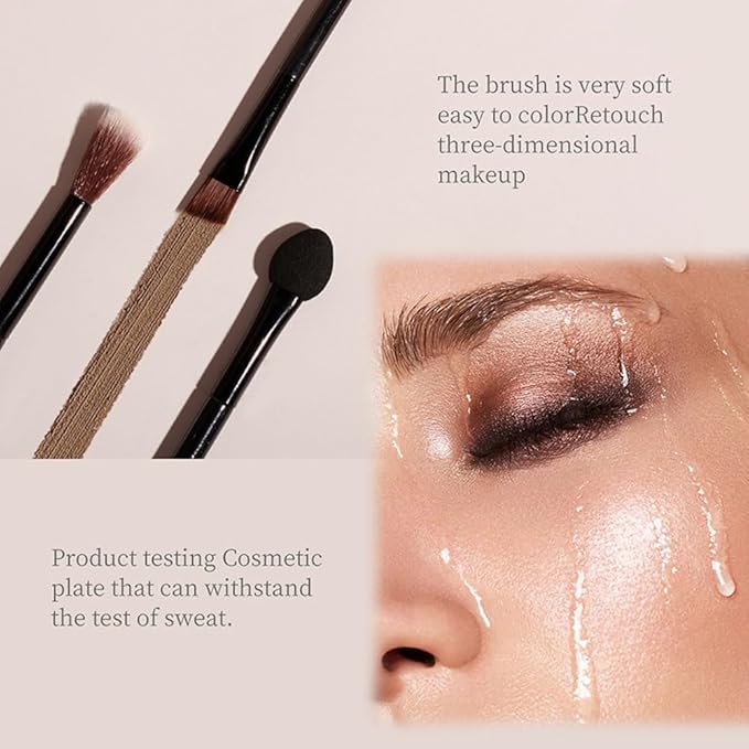 Pro Cream Highlight and Contour Palette Kit with Mirror & Brush for Women. White Silver Gold Highlight Brown Face Correcting Concealer Palette-Velvo Beauty