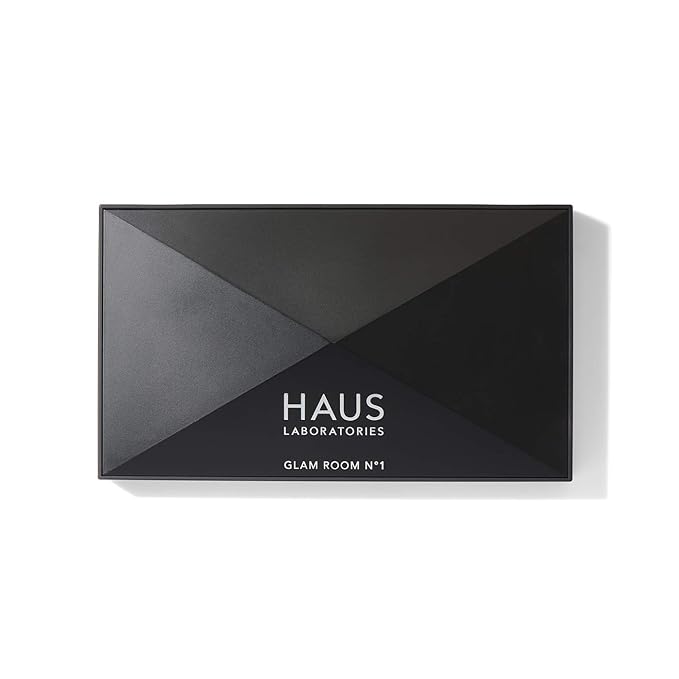 Haus Laboratories By Lady Gaga: GLAM ROOM PALETTE NO. 1: FAME | 10-Shade Eyeshadow Palette, Blendable & Buildable Eye Makeup with Pigmented Matte, Metallic, Shimmer, and Sparkle Finishes (Pack of 3)-Velvo Beauty