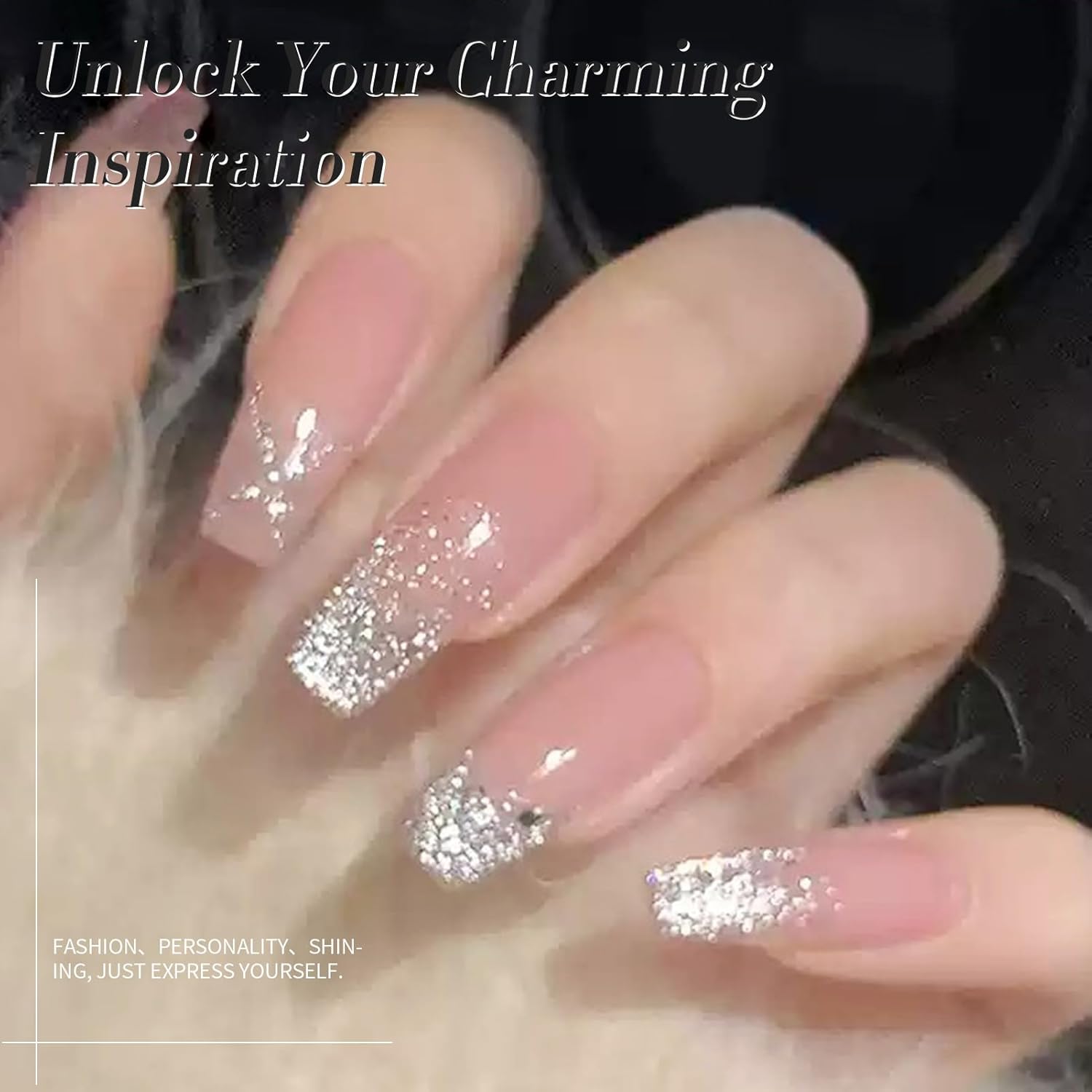 Born Pretty Cat Magnetic Eye Gel Nail Polish, Silver Platinum Cat Magnetic Gel, Sparkle Glitter Magnetic Soak Off U v Nail Gel Diy Art Manicure Nail Salon Varnish 15ML-Velvo Beauty