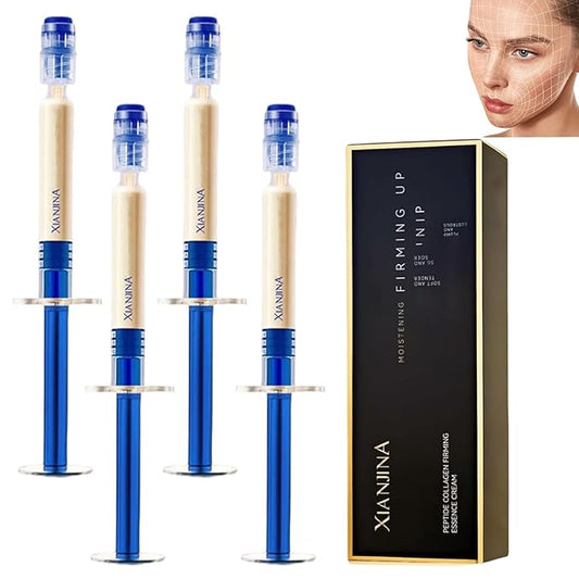 Polypeptide Collagen Elastic Essence Cream - Xianjina Anti-Wrinkle Firming Face Lotion for Women with Micro-Molecular Peptides (4PC)-Velvo Beauty