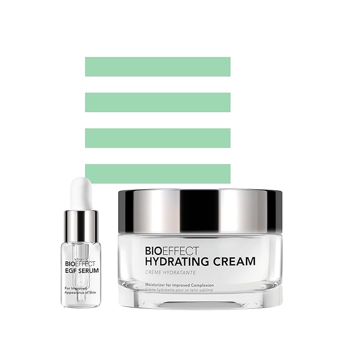 BIOEFFECT EGF Serum & Hydrating Cream with Hyaluronic Acid in a Water Based Formula for a Dramatic Moisturizing Boost, Target Wrinkles & Signs of Aging for a Glowing, Hydrated & Youthful Complexion-Velvo Beauty