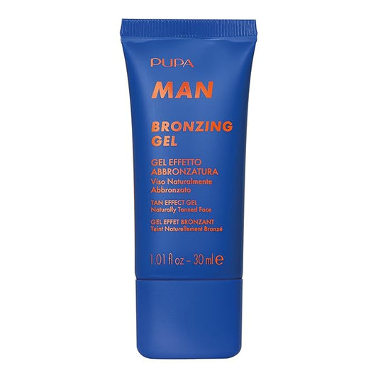 Pupa Milano Bronzing Gel, 001, 1.01 oz - Tan Effect Bronzer Gel - Liquid Matte Bronzer - Lightweight - With Hydrating Coconut Water - Makeup for Men-Velvo Beauty