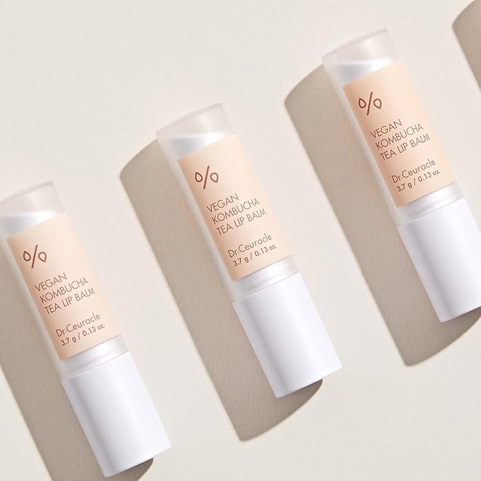 Dr.Ceuracle Vegan Kombucha Tea Lip Balm 3.7 g-Velvo Beauty