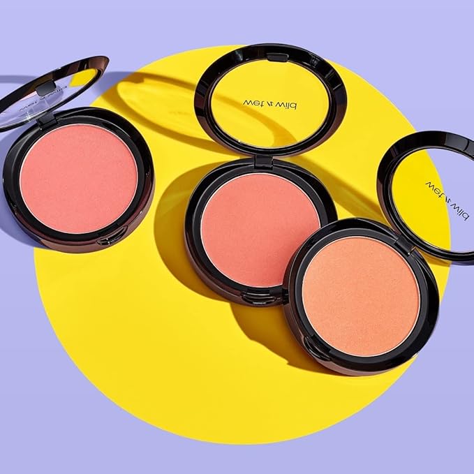 wet n wild Color Icon Blush, Effortless Glow & Seamless Blend infused with Luxuriously Smooth Jojoba Oil, Sheer Finish with a Matte Natural Glow, Cruelty-Free & Vegan - Pearlescent Pink-Velvo Beauty