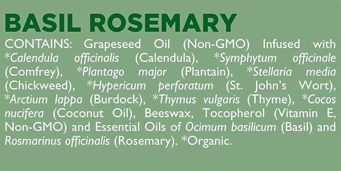 Natural Lip Balm, Perioral Dermatitis Treatment, Calendula Lip Balm, Healing Lip Balm with Immune Supportive Basil & Rosemary Essential Oil, Organic Coconut Oil, 2 Pak, Ora's Amazing Herbal-Velvo Beauty
