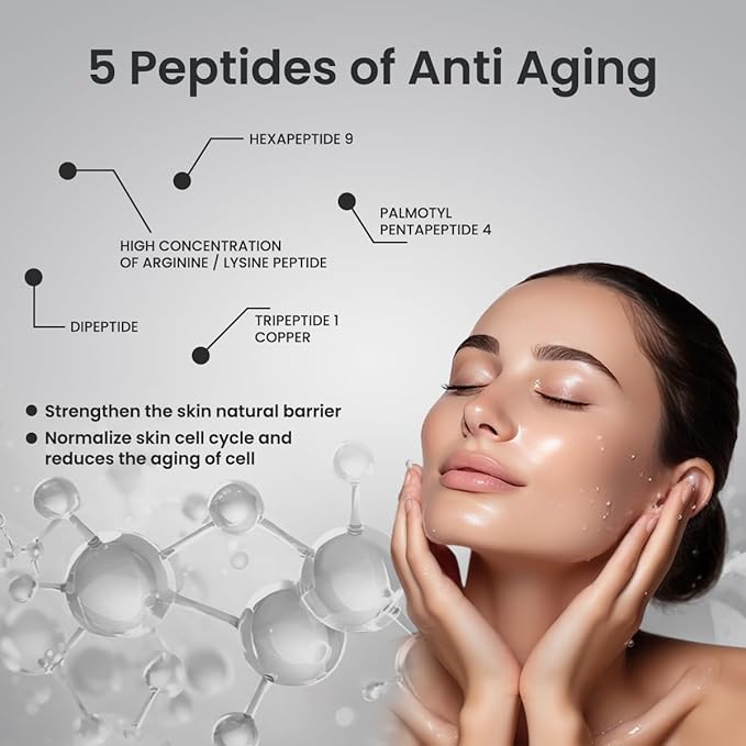 Glutathione Serum with 5+Peptides -20,000ppm Glutathione brightening 50X dark spot Serum for Face- Hyperpigmentation Serum, Anitoxidants B3,B5 C E Niacinamide fights Aging Signs [5 serum in 1]-Velvo Beauty