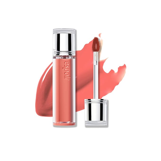 Espoir Couture Lip Tint Glaze #9 Pinky Lowkey 0.14oz | Volumizing Lip Stain with Syrupy Shine | Long-Lasting & Vibrant Color for Radiant Lip Look | Moisturizing & Glossy Lip Tint | Korean Lip Makeup-Velvo Beauty