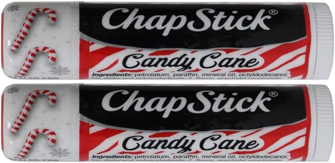 ChapStick Candy Cane, 0.15 Ounce (Pack of 2)-Velvo Beauty
