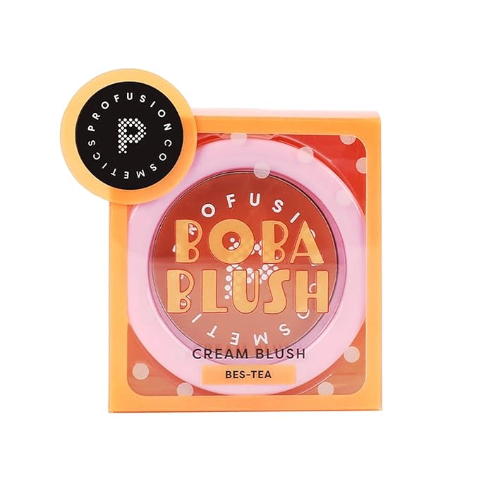 Profusion Cosmetics Cream Blush- Lightweight, Cream Blushes Blend Seamlessly to a Natural Radiant Finish (Bes Tea)-Velvo Beauty