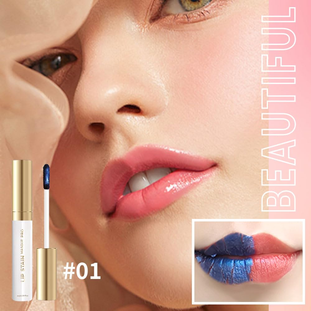 Lip Stain - Wipe-Off & Peel Off Lip Color | Waterproof, Long Lasting, Transfer-Resistant, Smudge-Proof Lip Tint | Easy Wipe Finish, High Pigment | All-Day Vibrant Kiss-Proof Lip Stain, Warm Terracotta-Velvo Beauty