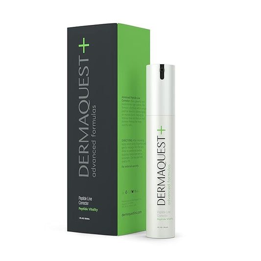 DermaQuest+ NEW Peptide Line Corrector Face Serum (1oz)-Velvo Beauty