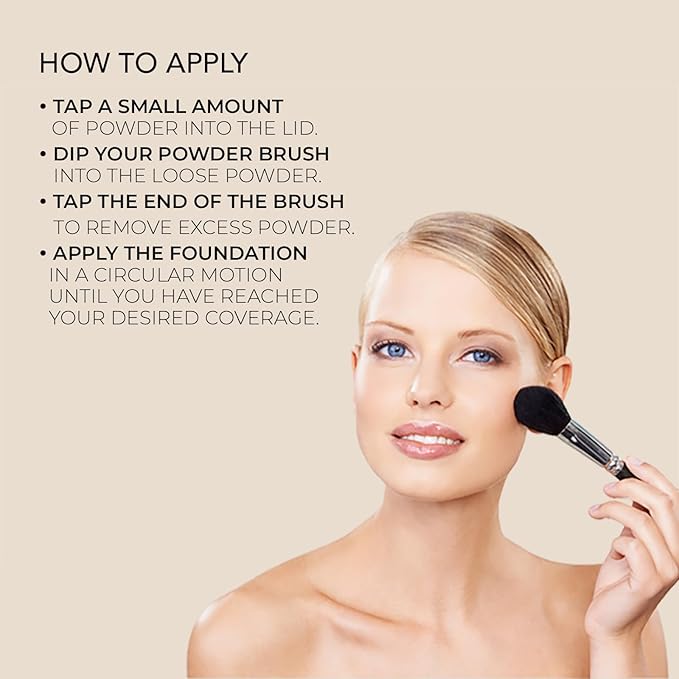 bellapierre Mineral Foundation SPF 15 - Loose Powder Foundation | Vegan & Cruelty Free Natural Makeup | Full Coverage Matte Finish | Hypoallergenic | Oil & Talc Free - 0.32 Oz - Ivory-Velvo Beauty