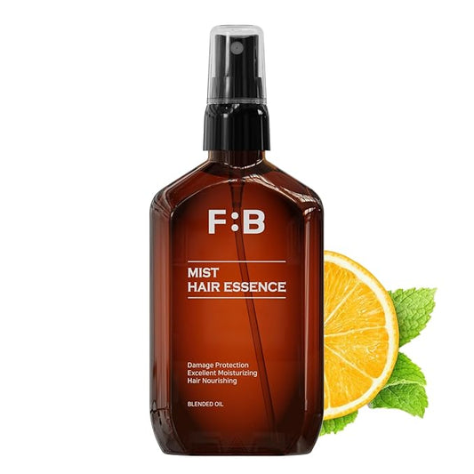 [Forbeaut] Mist Hair Essence – Lightweight Leave-In Treatment Spray for Damaged Hair, Daily Use, Silky Protein Care for Shine & Elasticity, Salon-Like Finish, Woody Citrus Scent, 100ml / 3.7 fl.oz-Velvo Beauty