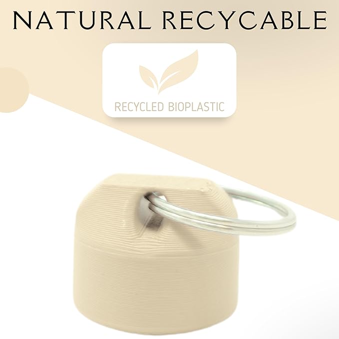 Keychain Holder EOS Lip Balm Stick (Keychain Only) - Travel Size Lip Balm Chapstick - Healing Stick - Made in USA-Velvo Beauty